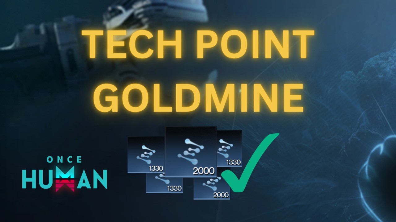 The Best Tech Point Farm in Once Human
