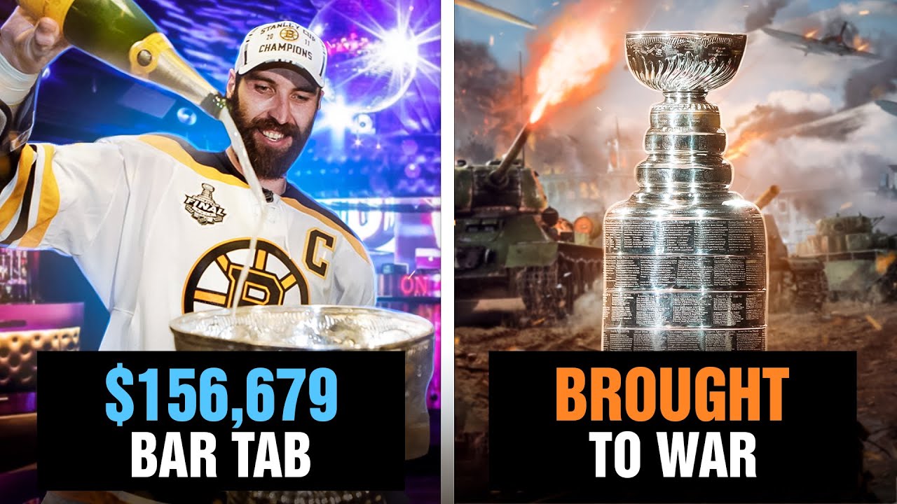 Top 10 Most SHOCKING Stanley Cup Celebrations!