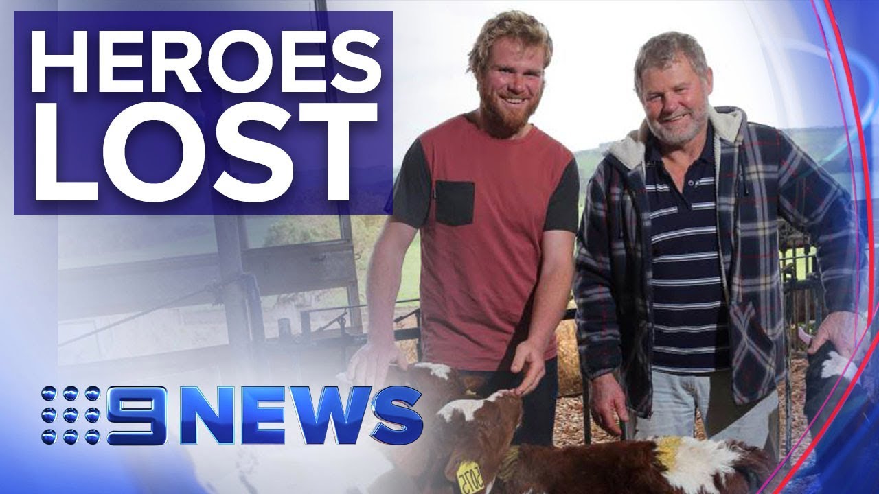Two lifesavers drown in tourist rescue mission in Victoria | Nine News Australia