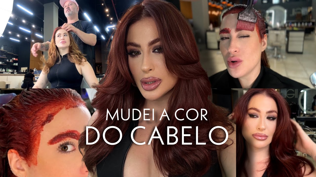 MUDEI O CABELO: CHERRY HAIR 🍒