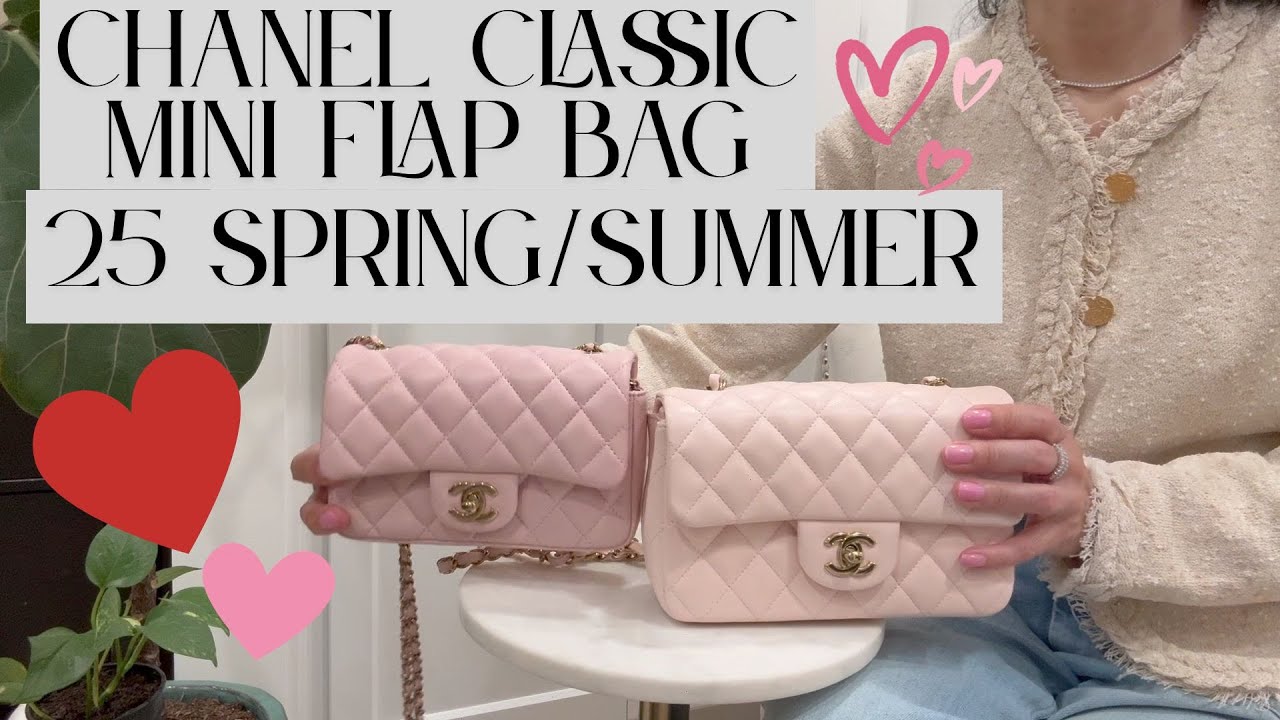 Распаковка классического мини-сумки Chanel! Весенне-летняя коллекция Chanel 2025
