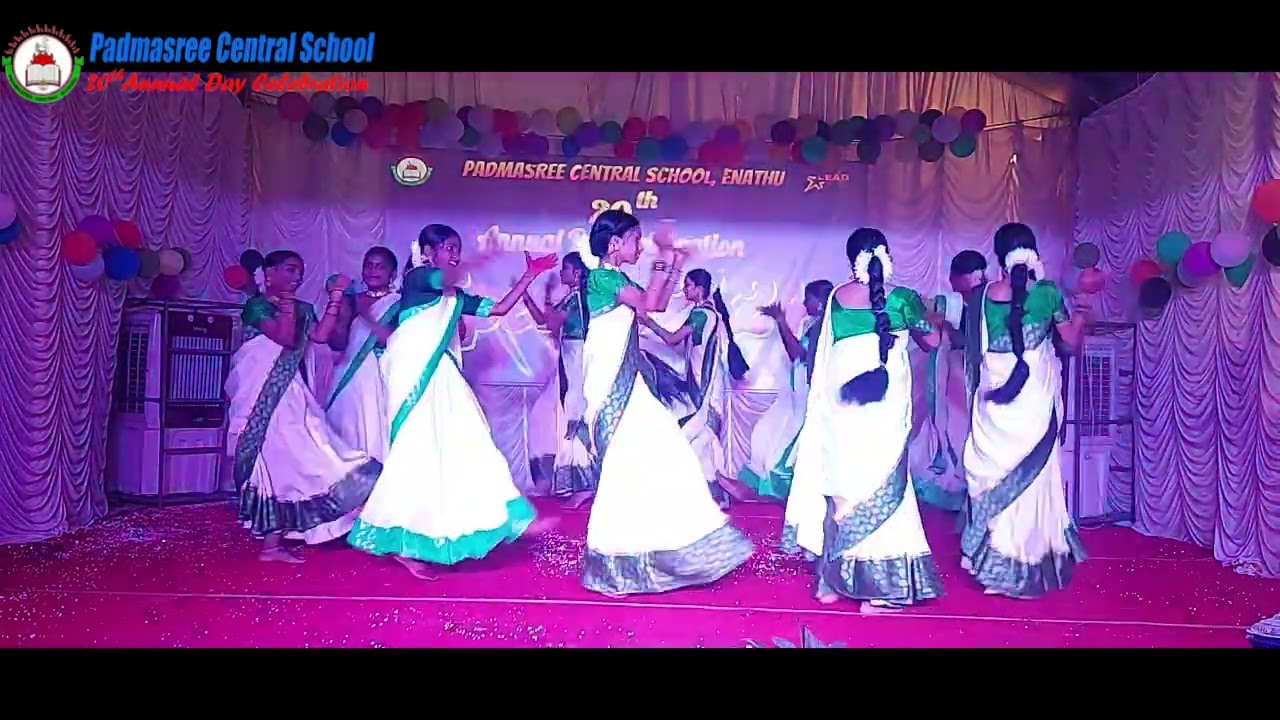Kaikottikali Dance by Grade VII Students of Padmasree Central School, Enathu Annual Day 2024-25