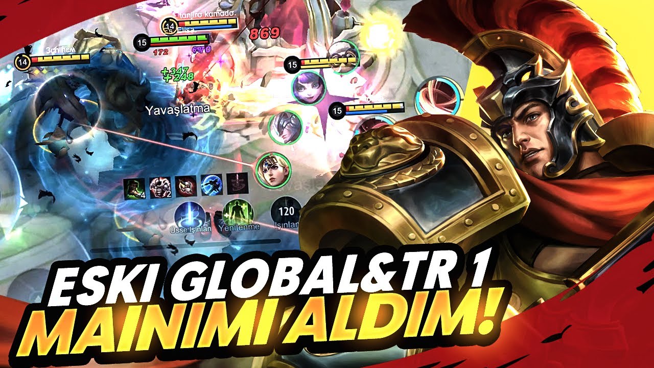 EN GÜÇLÜLERE KARŞI ESKİ GLOBAL & TR 1 OLDUĞUM MAİNİMİ ÇEKTİM! | Mobile Legends