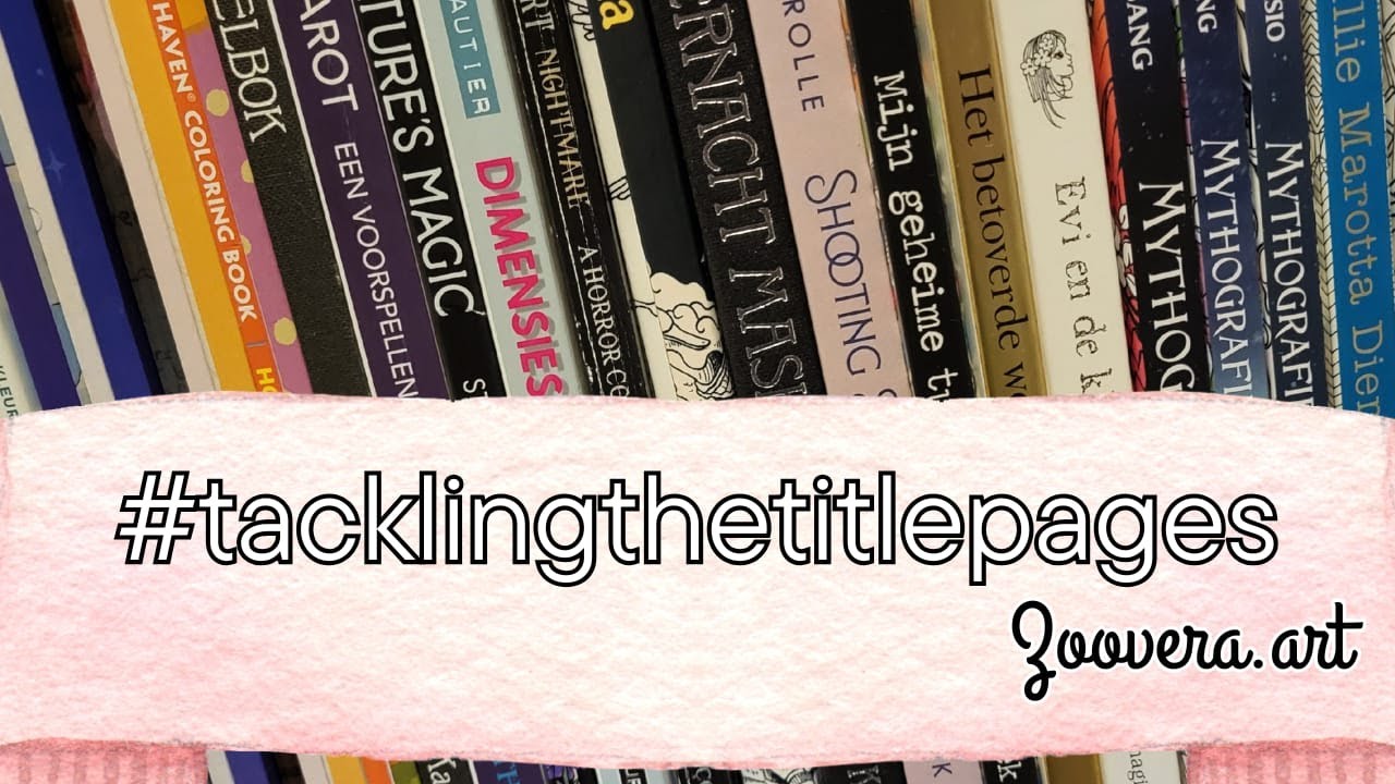 Новый хэштег для раскрашивания: #tacklethetitlepages (от @colouringbumblebee ) 📄🫡