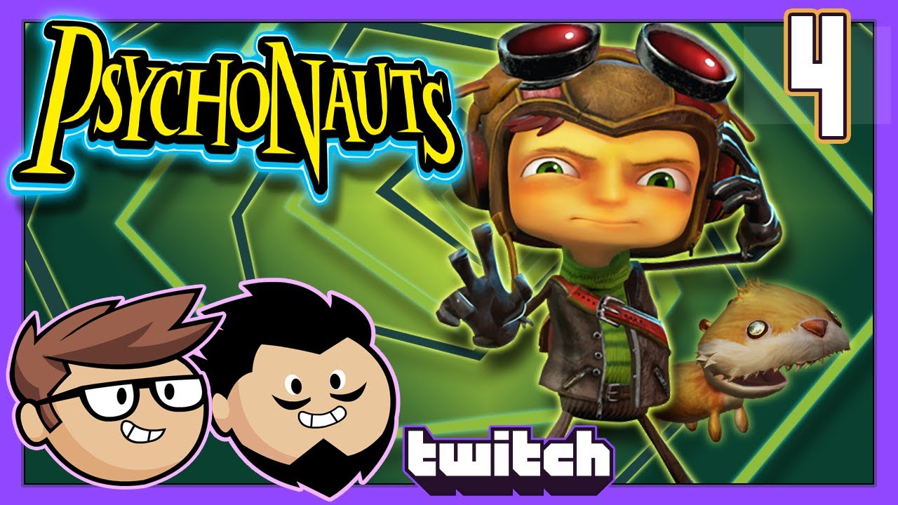 Psychonauts Let's Play: Make It End - PART 4 - TenMoreMinutes Twitch VOD