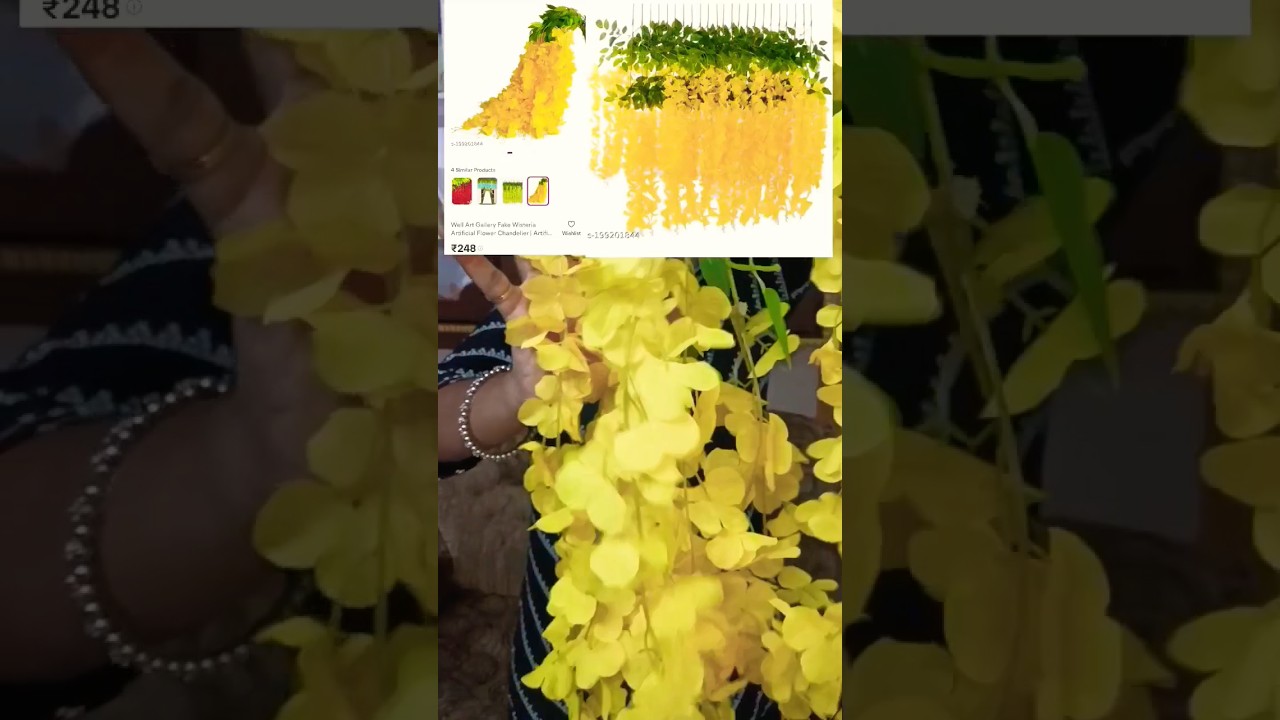viral Meesho artificial flowers #viral #viralproduct #meesho