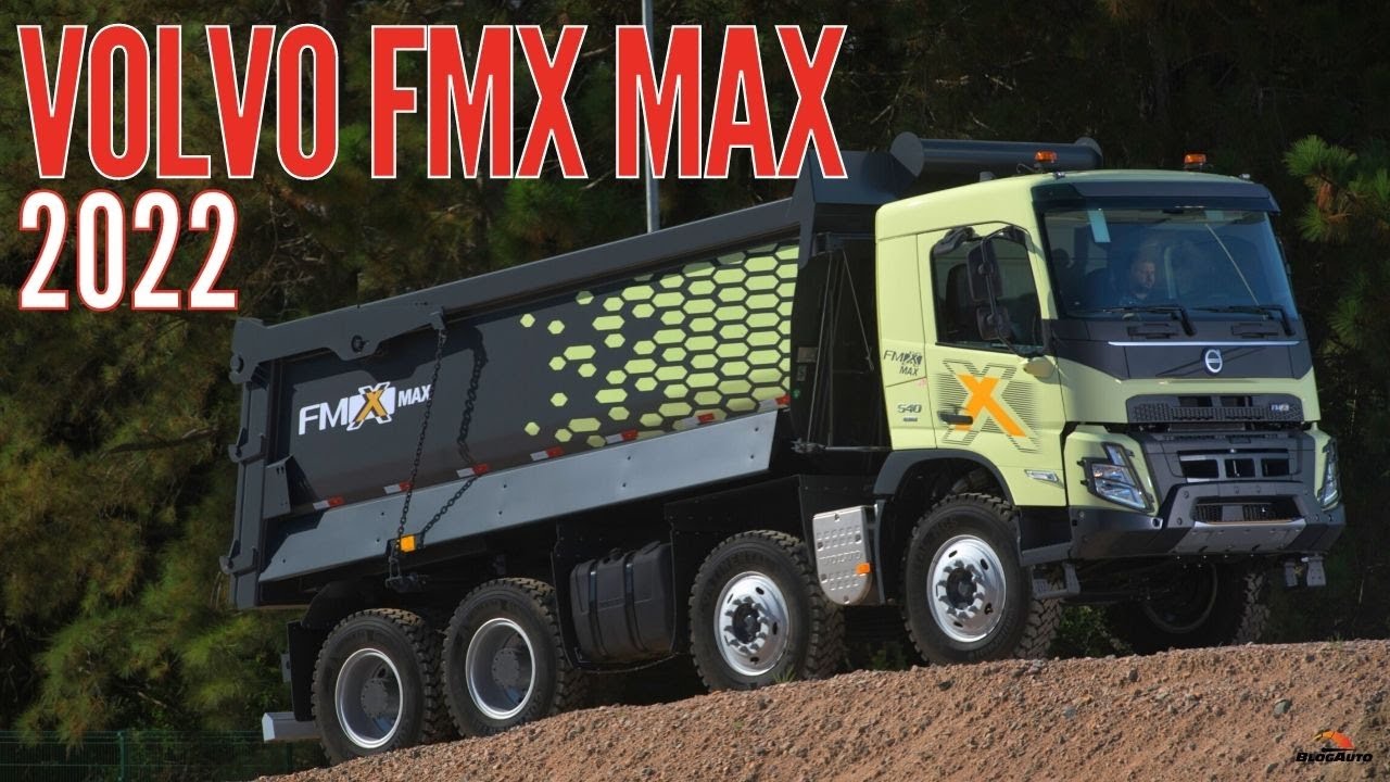 🚛 VOLVO FMX MAX 540 nova geração preparada para mineração e construção - BlogAuto