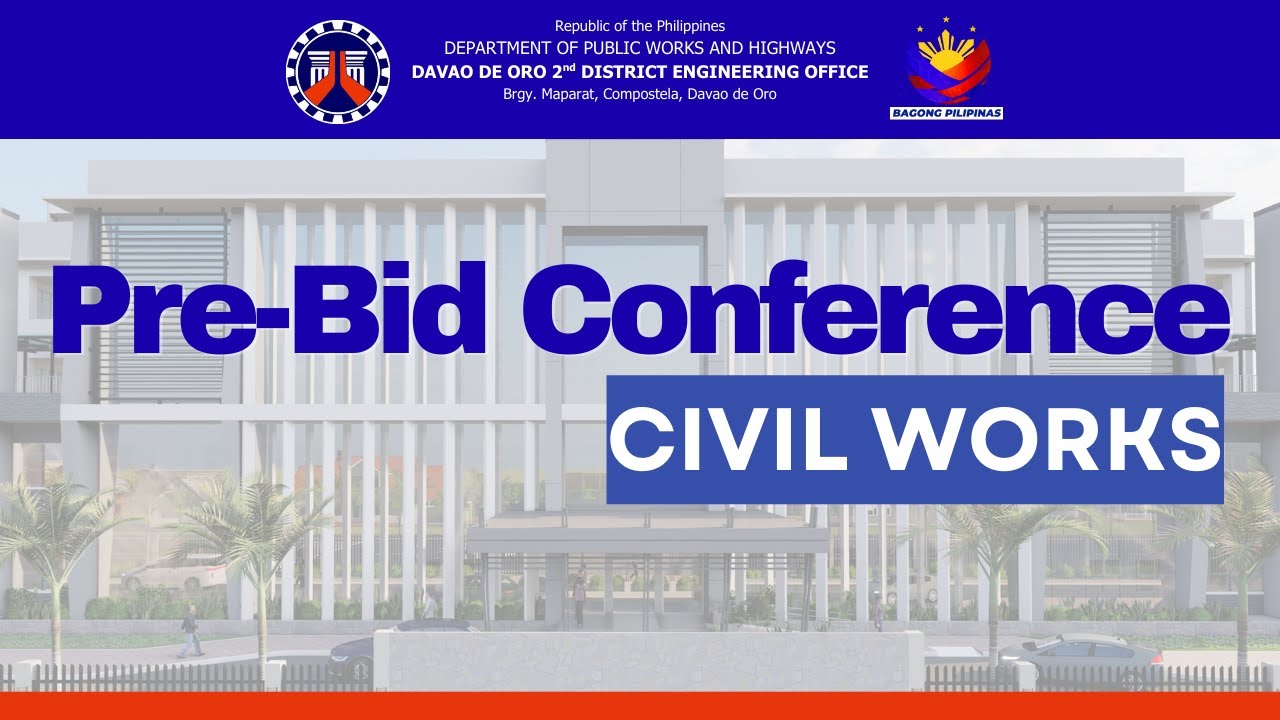 Procurement Livestream for DPWH Davao de Oro 2nd DEO Pre-Bid Conference December 3, 2025