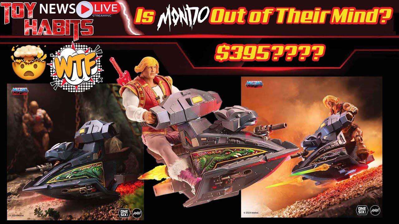 Sky Sled Sixth Scale Mondo MOTU Official Images & Hefty Price Tag - Are They Out of Their Minds???