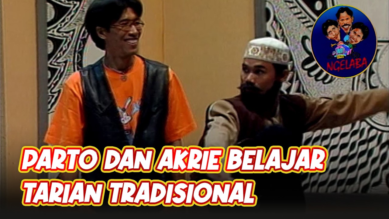 Parto dan Akrie belajar tarian Tradisional | NGELABA