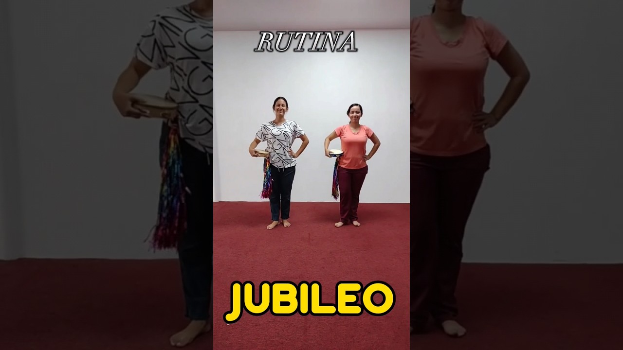 Rutina Jubileo 🩰 (PANDERO).    #danzacristiana #dios