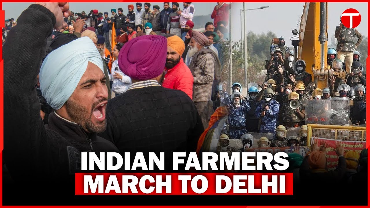Uttar Pradesh Farmers March To New Delhi for Fair Land Compensation