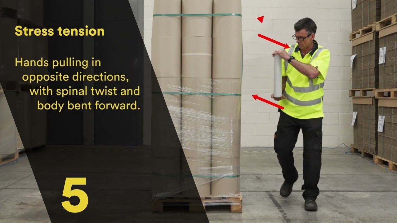 How to Reduce the Risk of Musculoskeletal Disorder When Wrapping Pallets  An Ergonomic Assessment