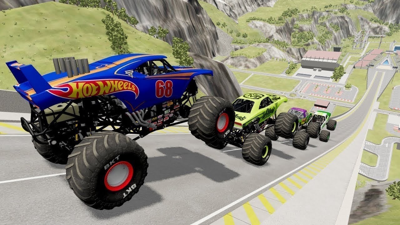LIVE 0150 | Random Car - Epic Car Jumps & Crashes - BeamNG.Drive
