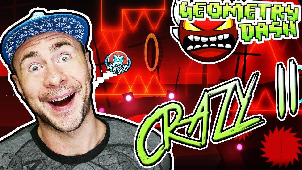 Geometry Dash [INSANE DEMON] // CRAZY II by DavJT (4x SPEED MADNESS)