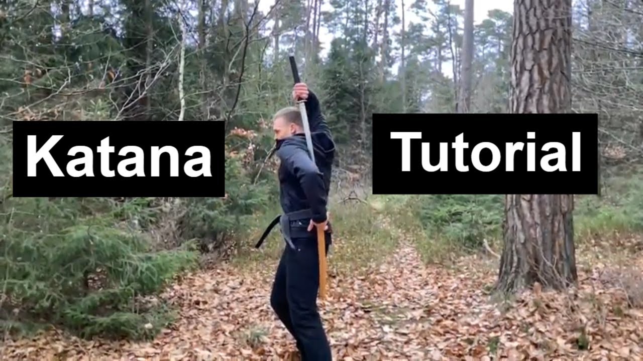Katana Tutorial Hinter Dem Rücken Ziehen Turbo Torben Ninjutsu Ninjato Katana Basics