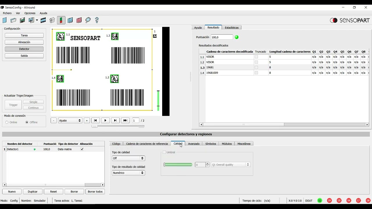 Video 16 Código datamatrix y QR