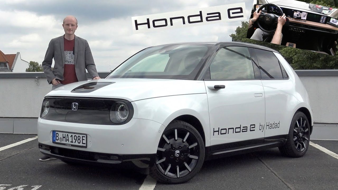 Der neue Honda e im Test - Was kann der Retro-Stromer? Review Fahrbericht