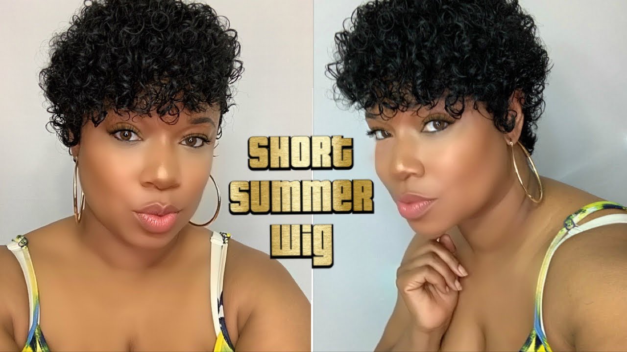 Perfect Summer Short Wig | GRWM Natural Glow | Outre Finger Roll
