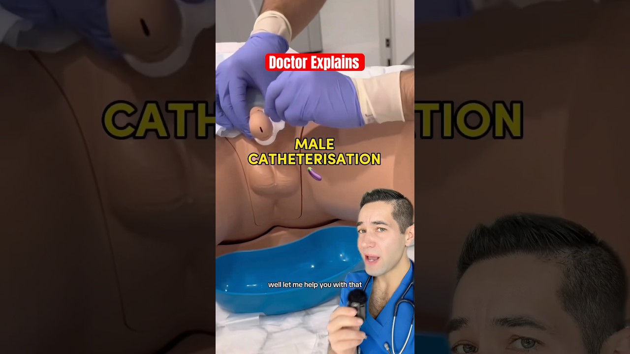 Doctor Explains: how to insert a catheter