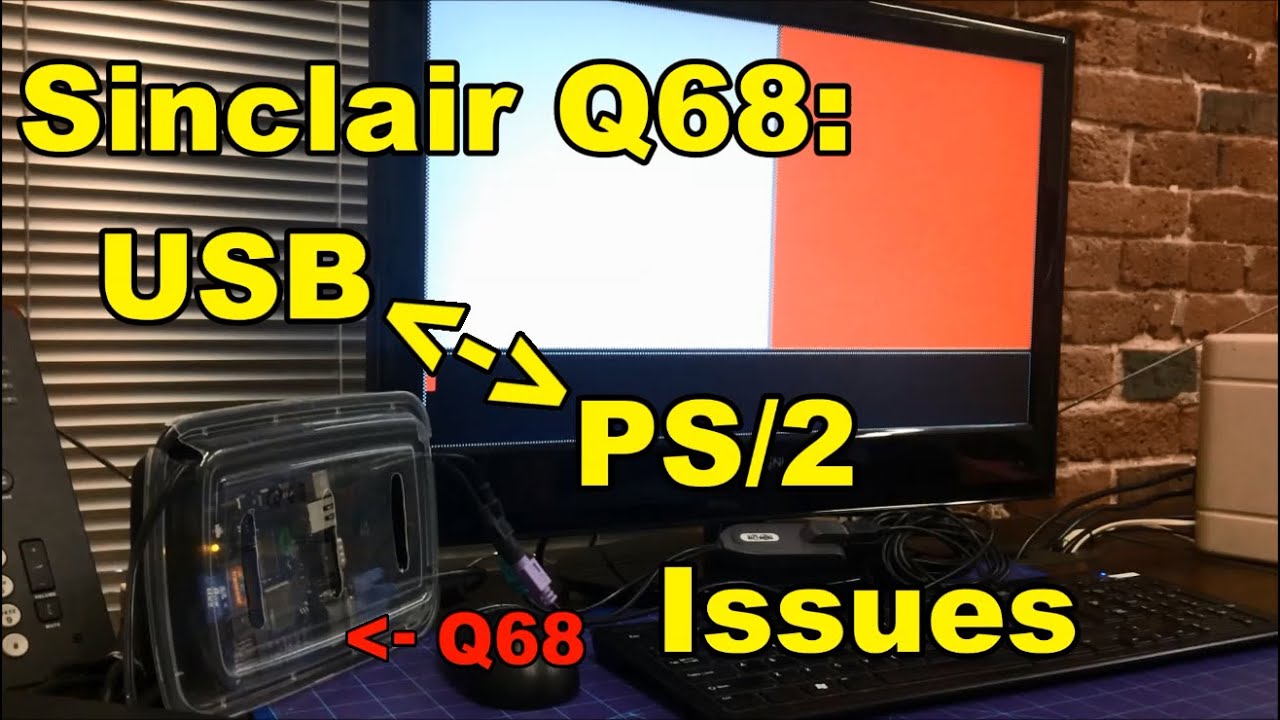 Sinclair QL FPGA Problems: Q68 PS/2 & USB Communication Gone Mad