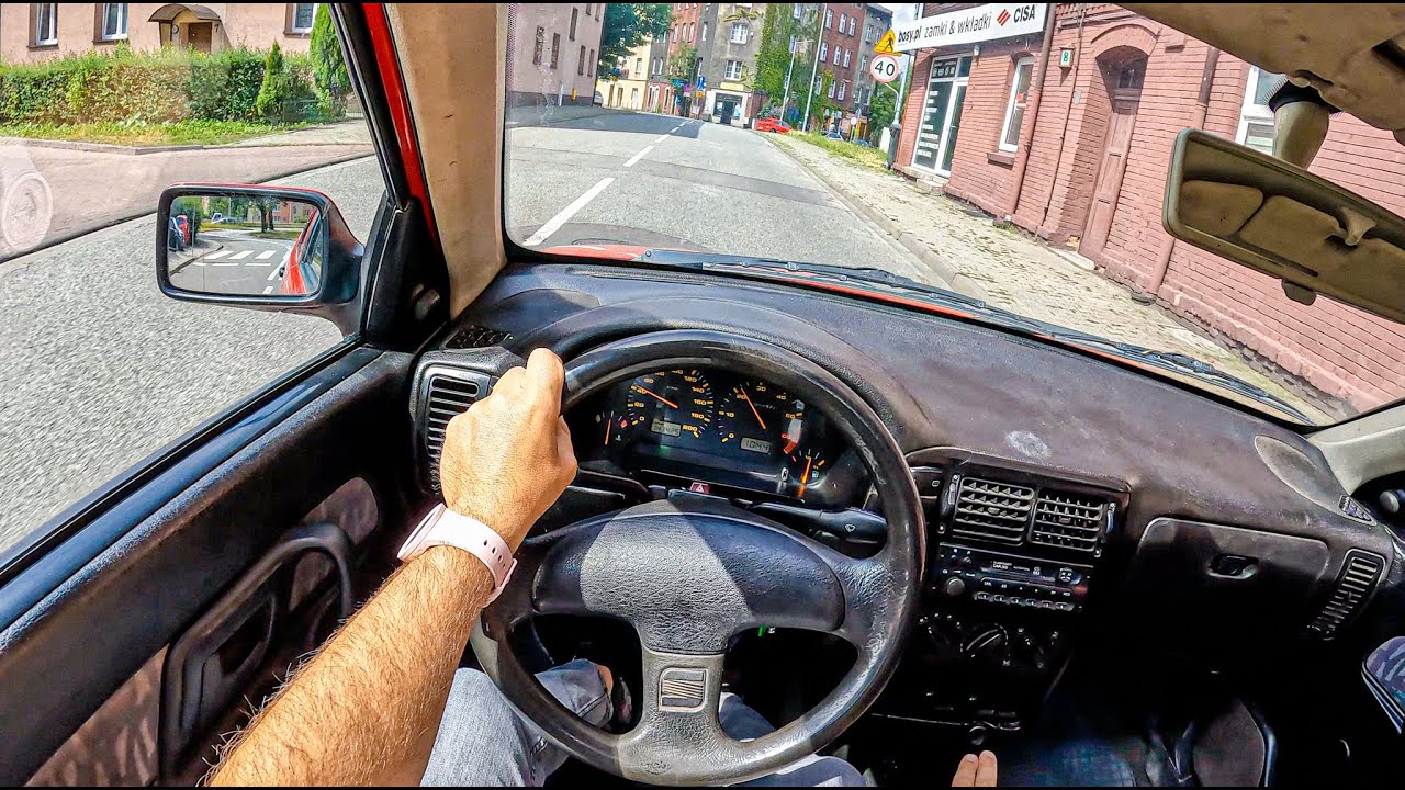 1997 Seat Cordoba [1.4 i 60HP] | POV Test Drive #1270 Joe Black