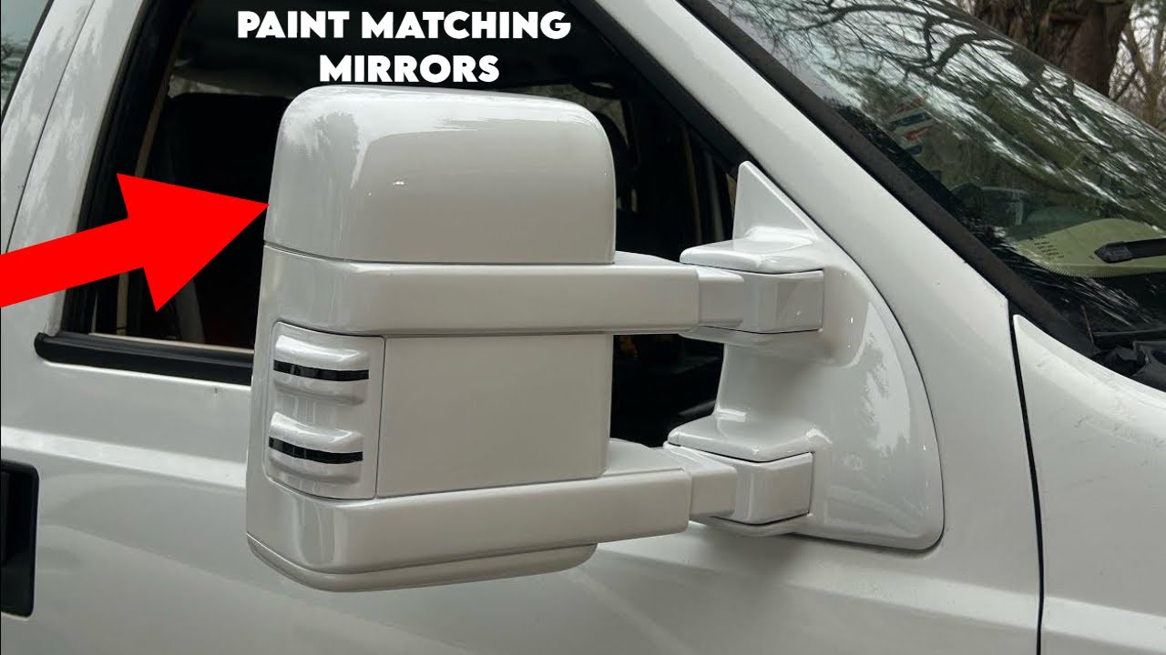 HOW TO PAINT MATCH MIRRORS