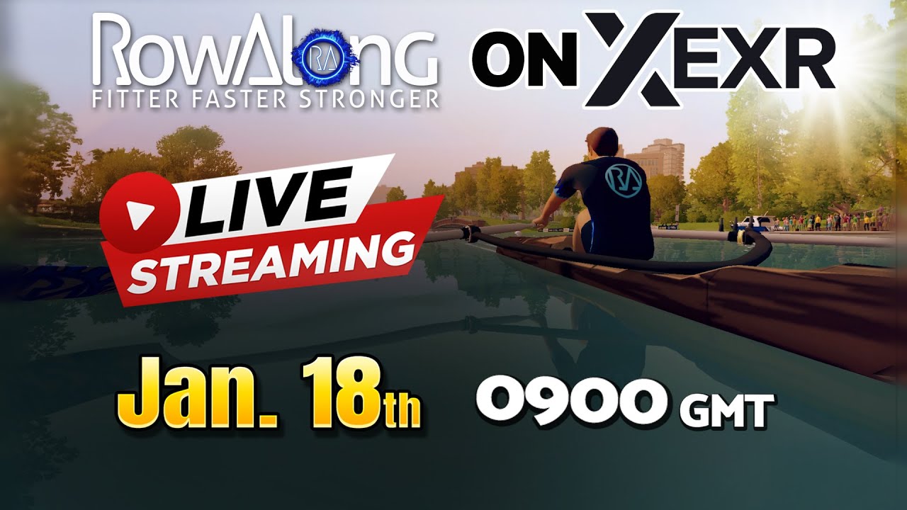🔴 LIVE Group Row: 18th January  09:00 GMT -  30 Minutes All Levels -  Any Rowing Machine