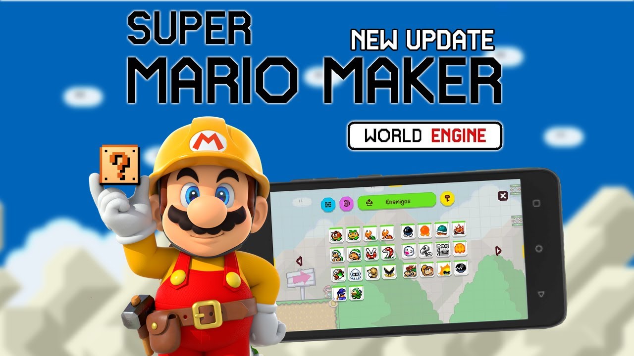 La NUEVA ACTUALIZACIÓN de Super Mario Maker World Engine