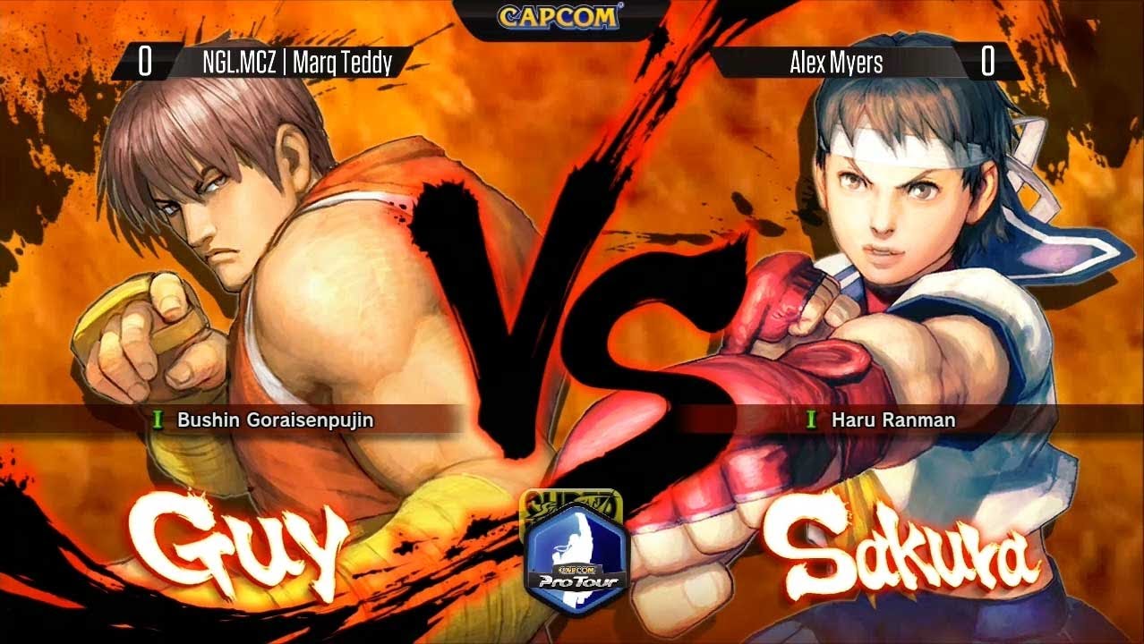 SSFIV: AE - Marq Teddy vs Alex Myers - NCR2014 - Capcom Pro Tour