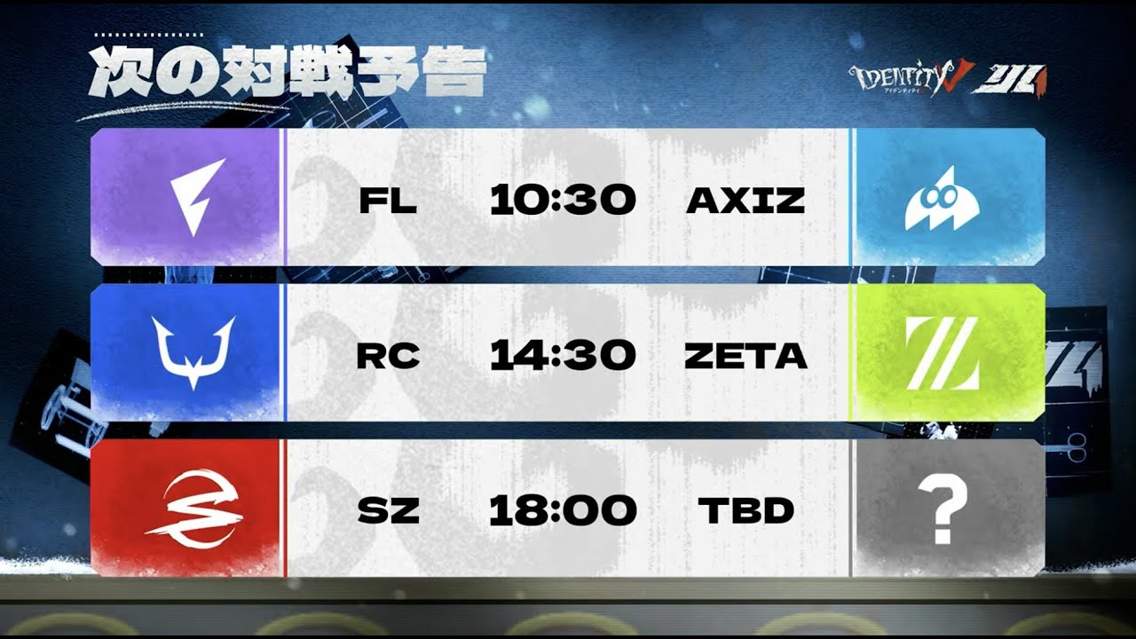 【現地ミラー】Passions for V · 2025 FallプレイオフDay2【IdentityV / 第五人格 / identityv 】アリスムカイデ、ピノ汰、Yanasa、純情珈琲