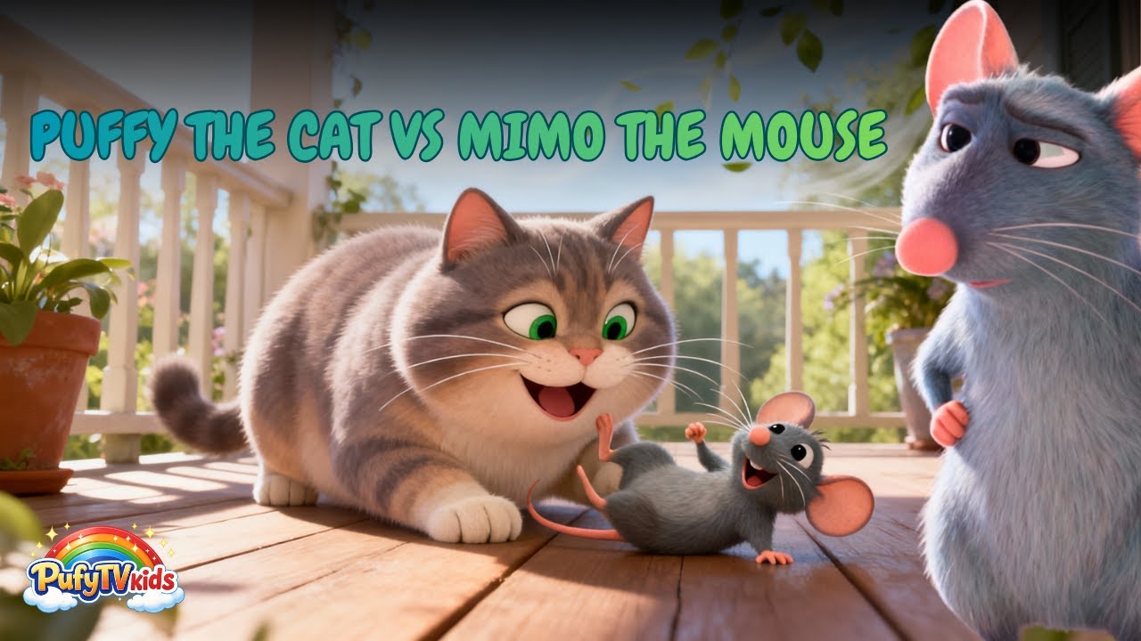 🎬 Puffy et Mimo 🐱🐭 | Dessin Animé Drôle pour Enfants | Sans Paroles #anime  #PufyTVkids #cartoon