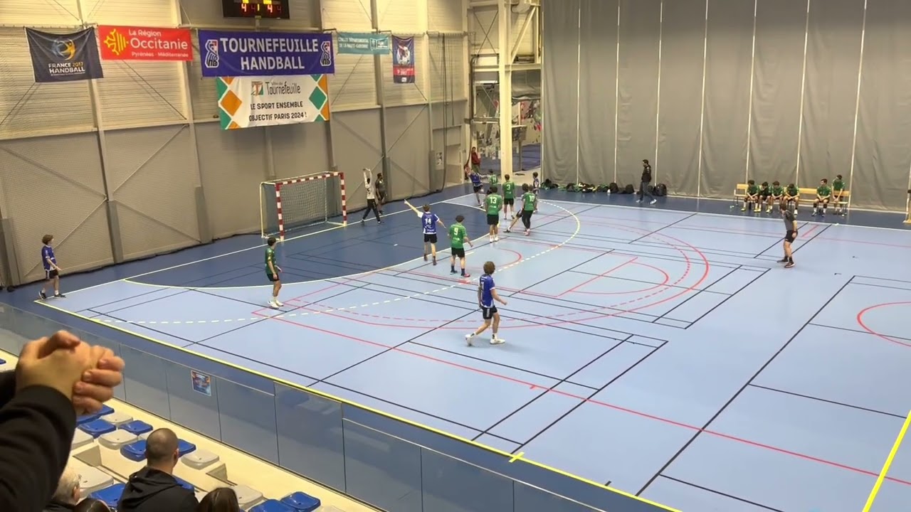 Match handball -17 Élite M Tournefeuille HB / USAM Nîmes Gard