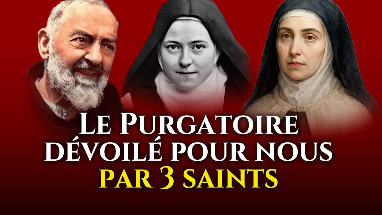 Padre Pio apaise sa fille spirituelle &eacute;pouvant&eacute;e par le Purgatoire