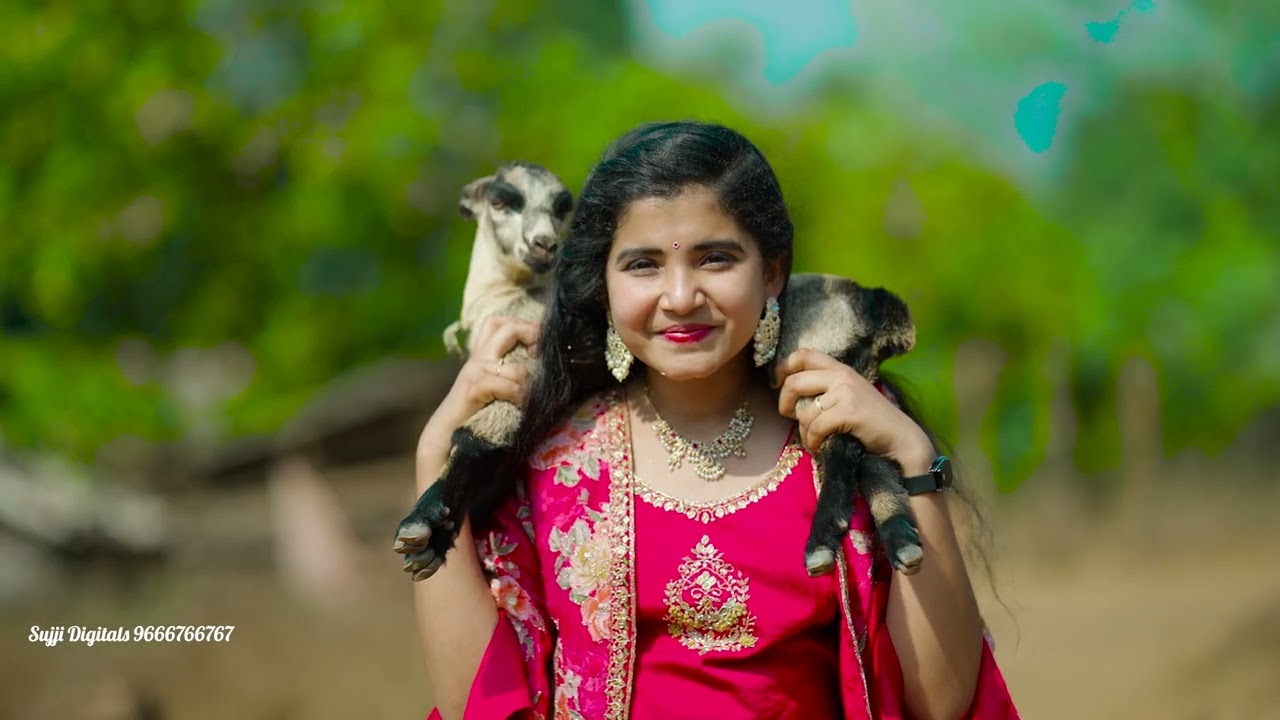 MEHA AKSHAYA HALF SAREE SONG
