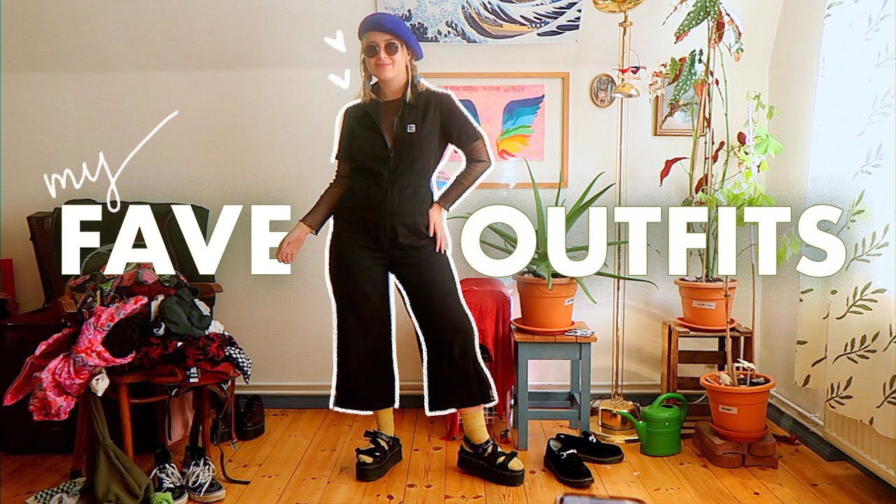 MOST WORN outfits // outfits of *literally* every week in europe