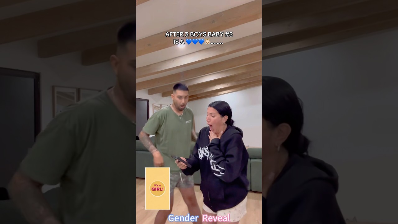 The best gender reveal in the world#genderreveal #boyorgirl #genderrevealparty #funnyvideos #fyp