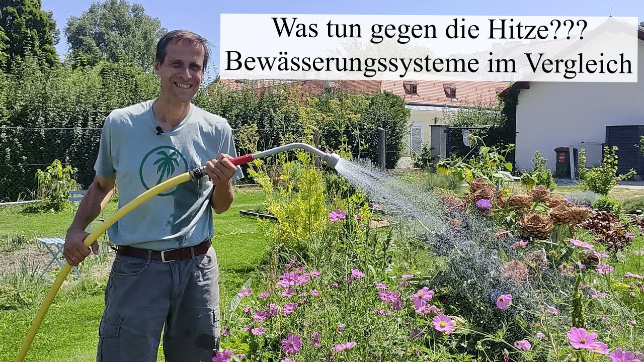 Die besten Bewässerungssysteme im Vergleich 🧐 Grundregeln zum Thema Gießen - wann, wieviel & womit?