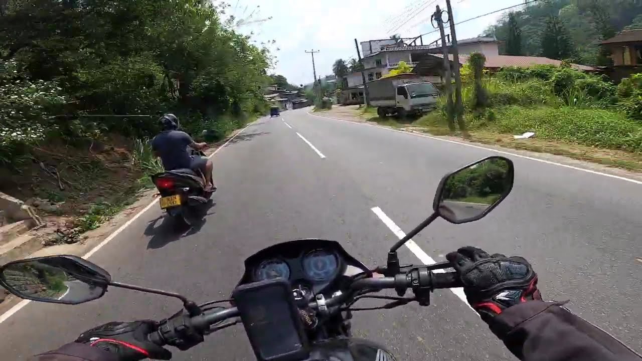 Motorcycle Ride POV #01 | Awissawella to Kitulgala | Sri Lanka
