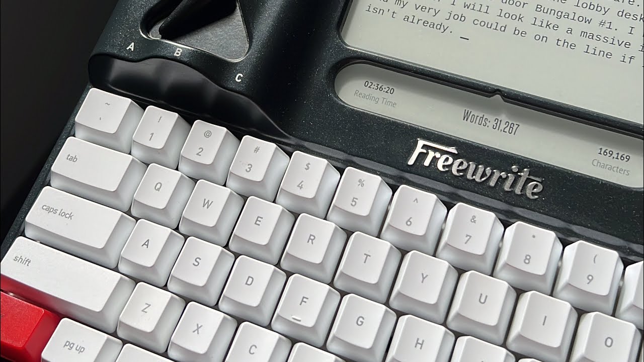 I Wrote an Entire Book on the Freewrite.