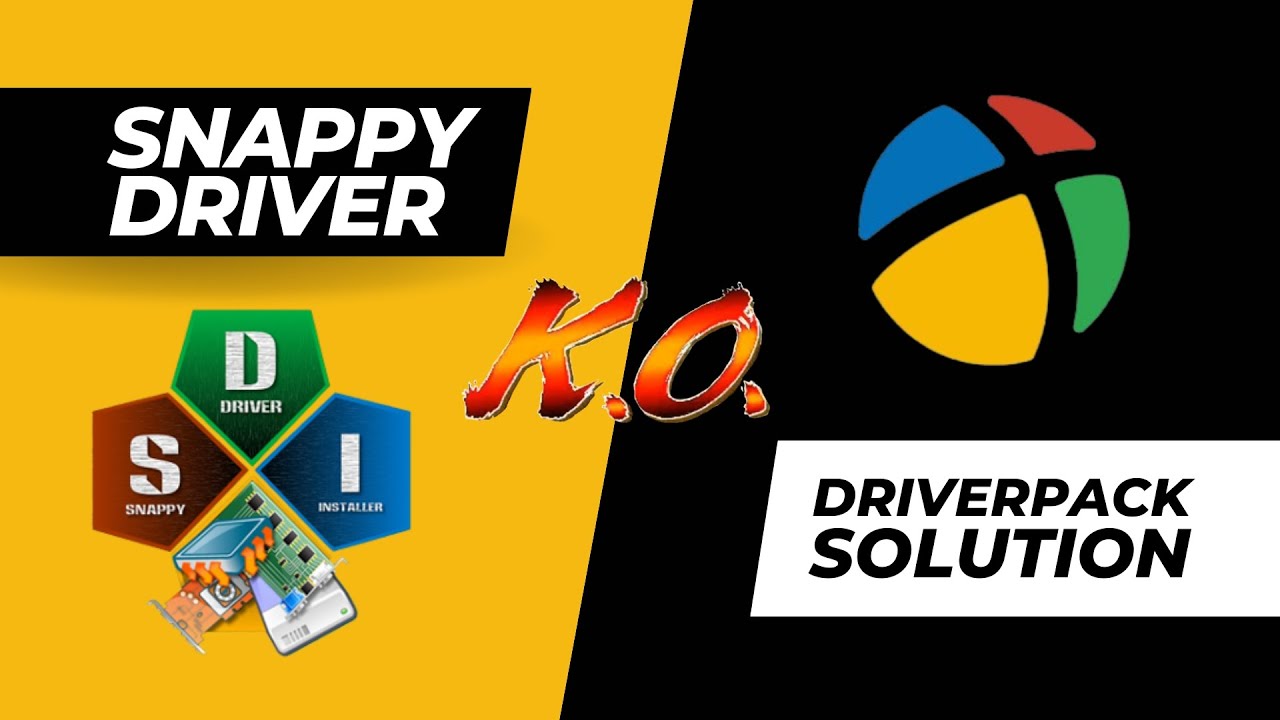 Driver Pack Solution v.s. Snappy Drivers