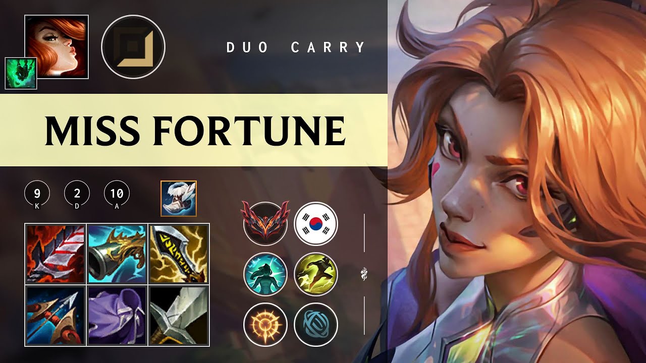 Miss Fortune ADC vs Aphelios - KR Grandmaster Patch 26.02