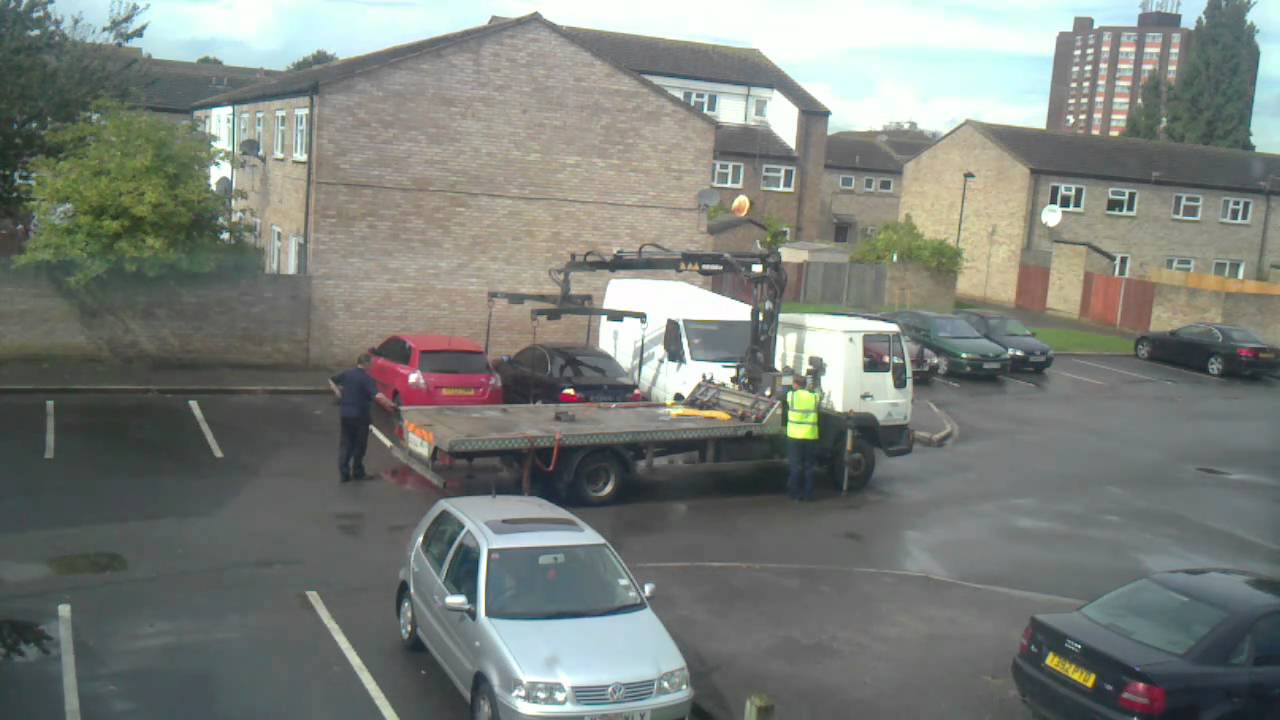 DVLA removing untaxed vehicle