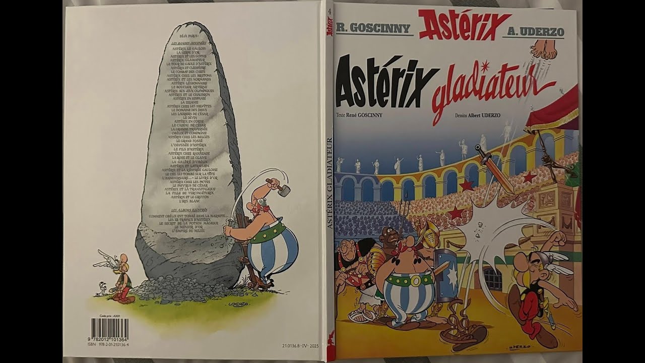 Le Livre d'Astérix - N.4: Astérix Gladiateur (Avec Audio)