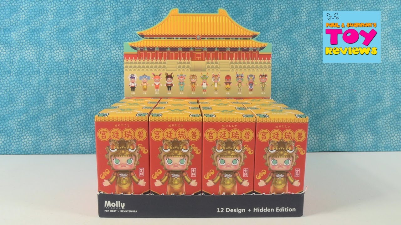 Molly Pop Mart Forbidden City Art Figure Blind Box Unboxing Review | PSToyReviews