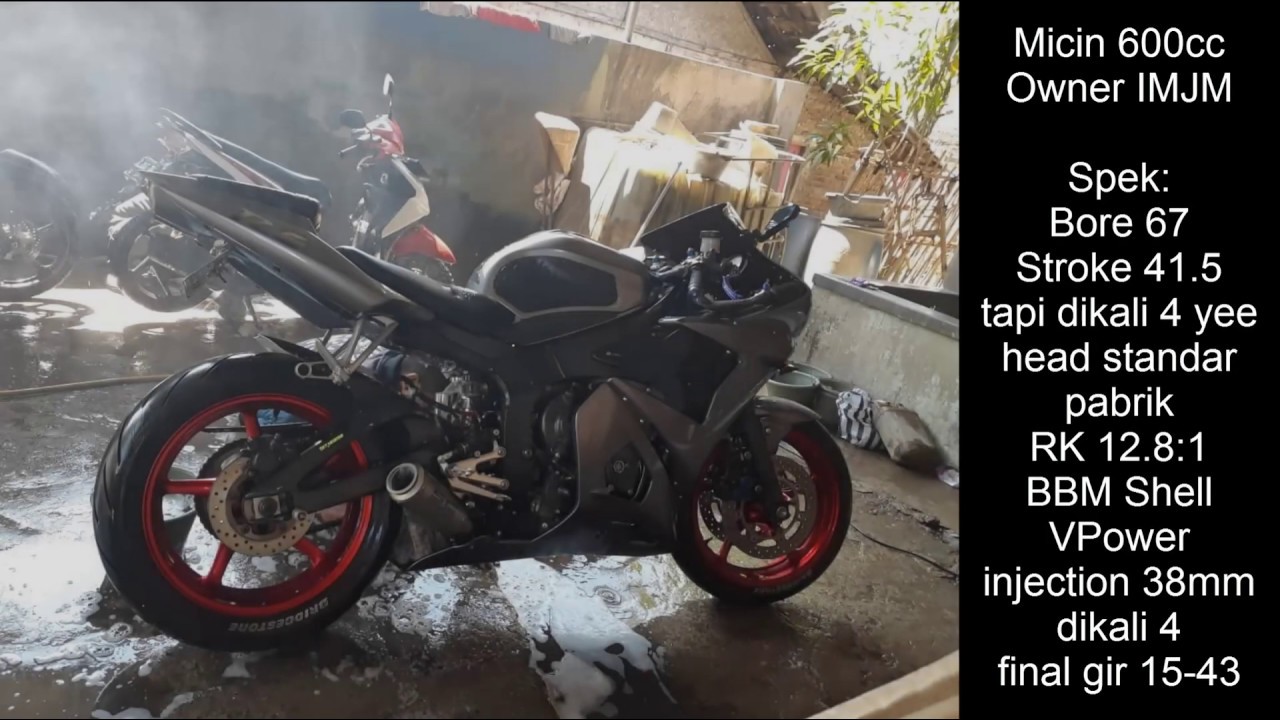 Honda Tiger Herex IMJM Garage 240cc, 212cc vs Yamaha R6 600cc | Eleanor MotoVlog