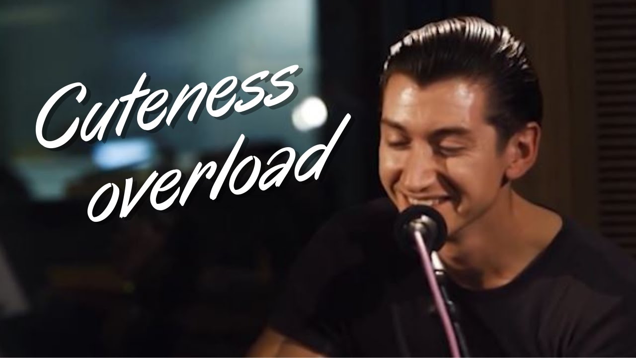 RARE footage of Alex Turner being nice and cute