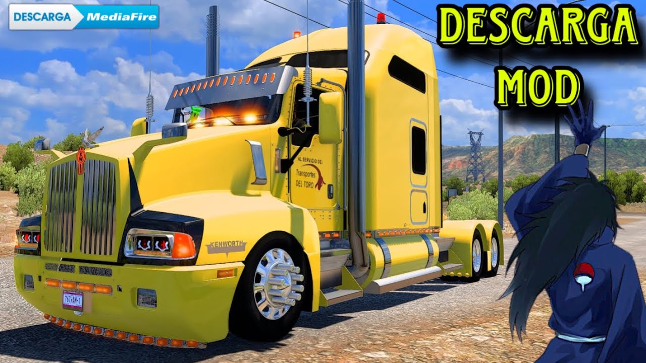 DESCARGA MOD KENWORTH T600 FULL TUNING MEXA🇲🇽 DE Transportes el toro 🐂| ats mods 1.56 | Madara 57