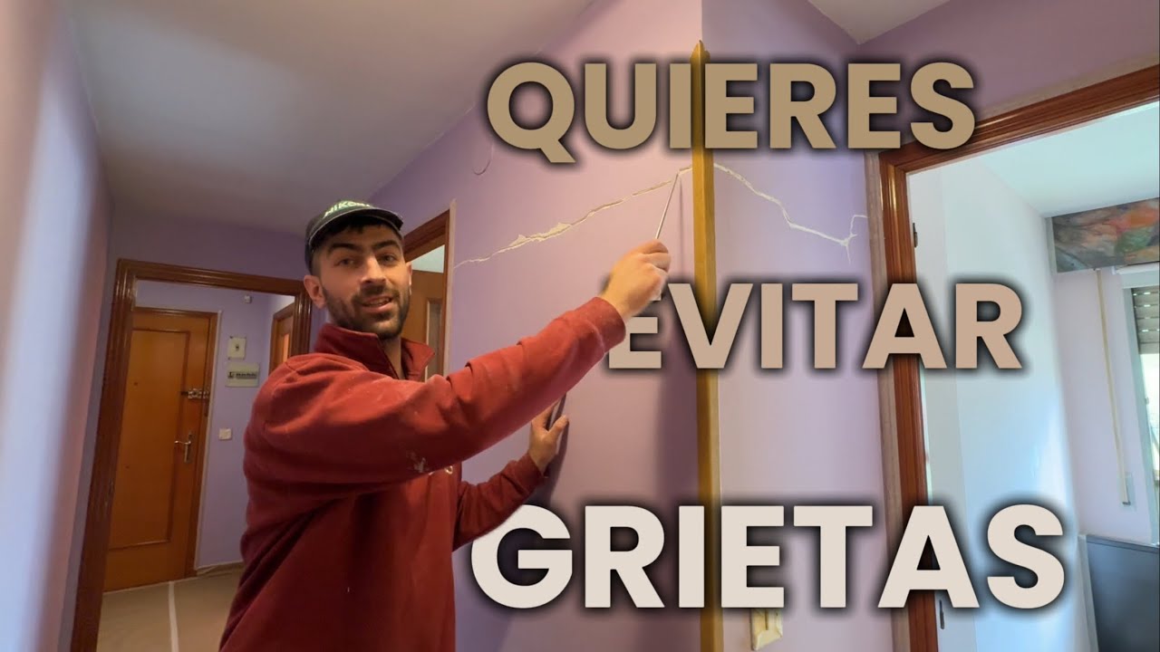 COMO REPARAR una GRIETA en tu casa🏠
