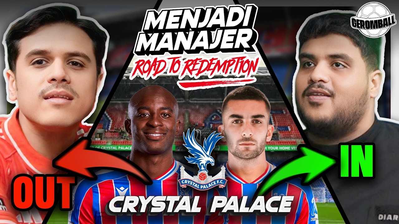 CHALLENGE : Menyelamatkan CRYSTAL PALACE 2025/2026 | Road to Redemption